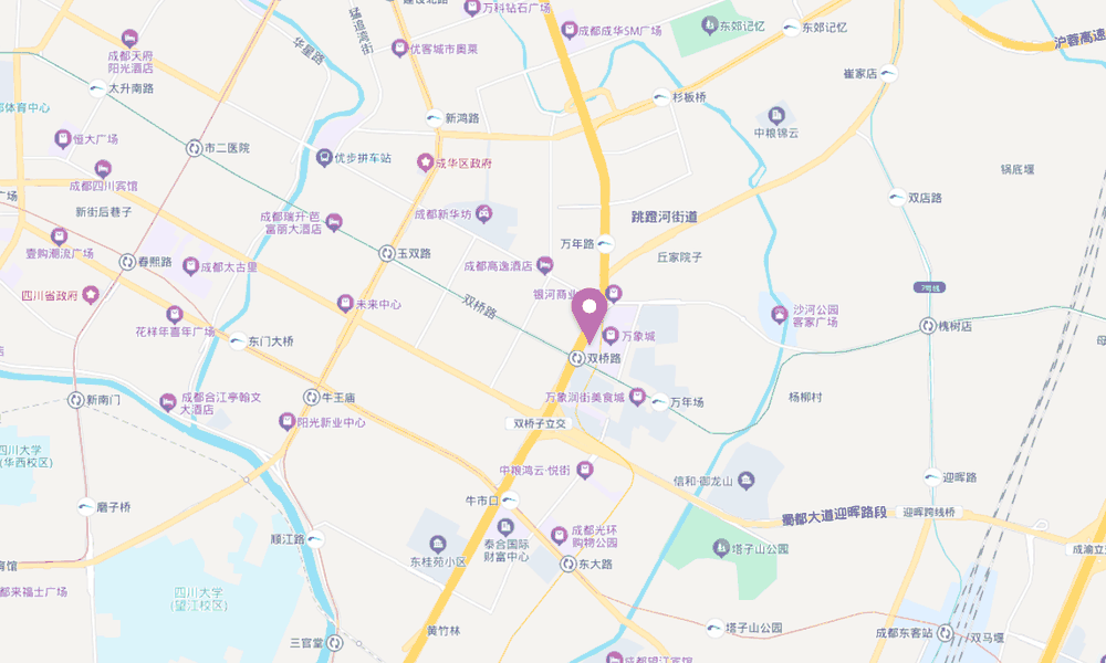 成华发展大厦位置地图